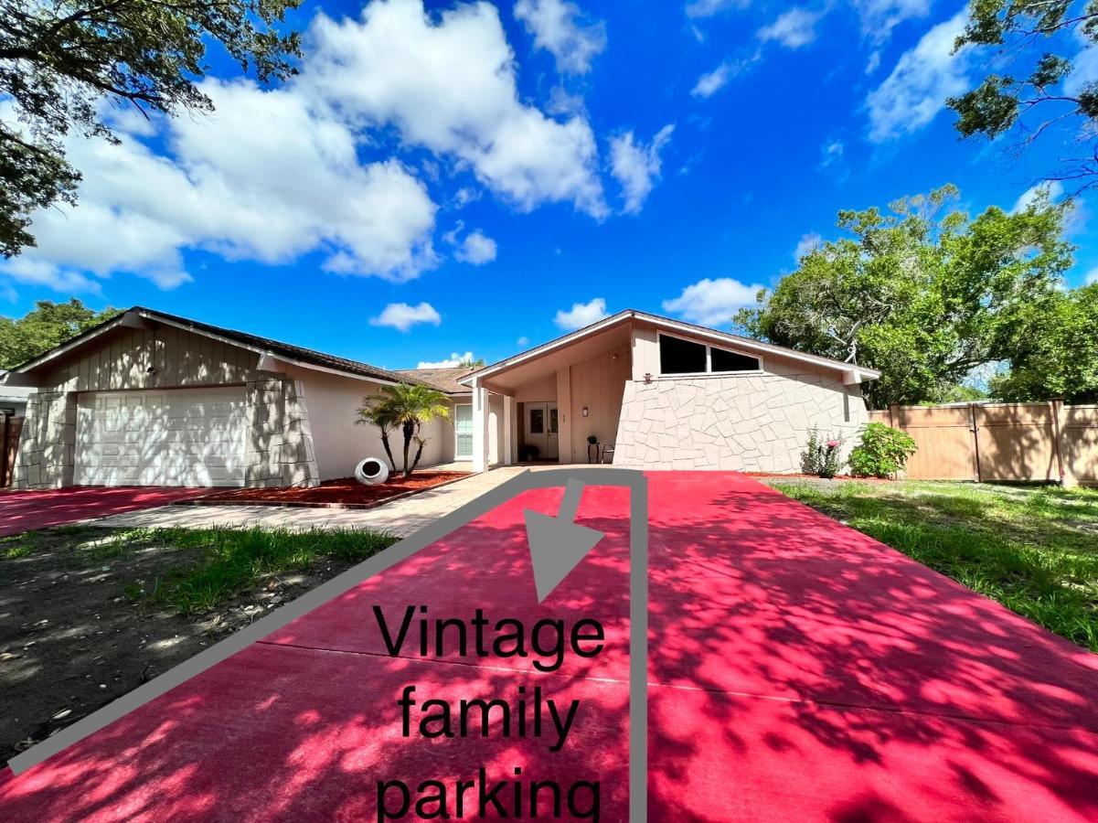 Vintage Family Scape + Heated Pool&Discount Villa Тампа Екстериор снимка
